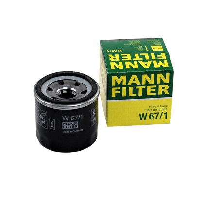 Mann-Filter (W 67/1) Ölfilter für Mazda Subaru Nissan